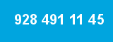 928 491 11 45 928 491 11 45
